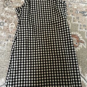 Black and White Checkered Dress